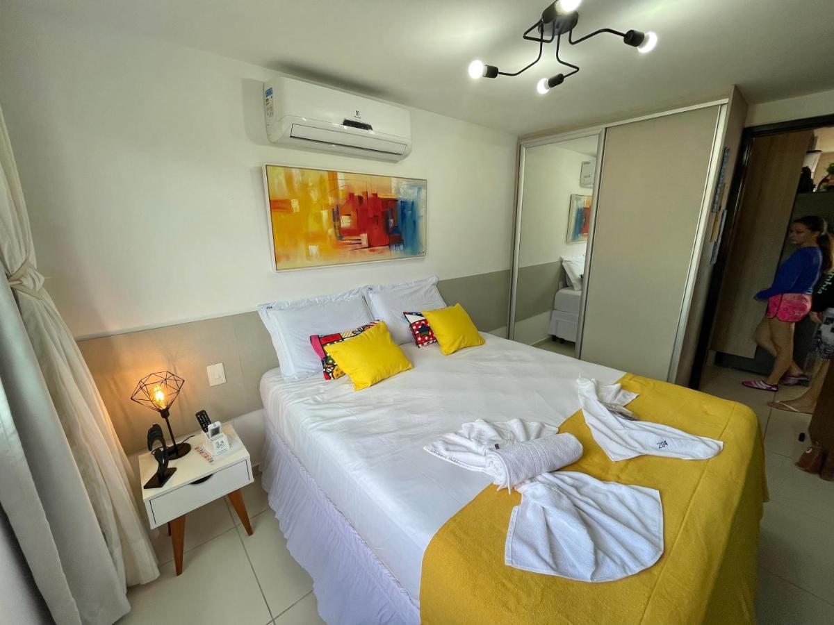 Apartamento Flat Encanto Totalmente Projetado Vista Piscinas Pôrto das Galinhas Exterior foto